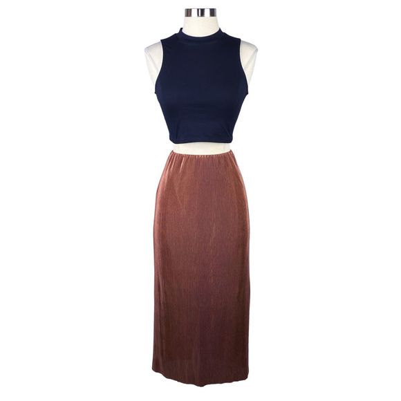 Third Form Dresses & Skirts - Third Form Brass Rolling Hills Midi (Maxi) Skirt